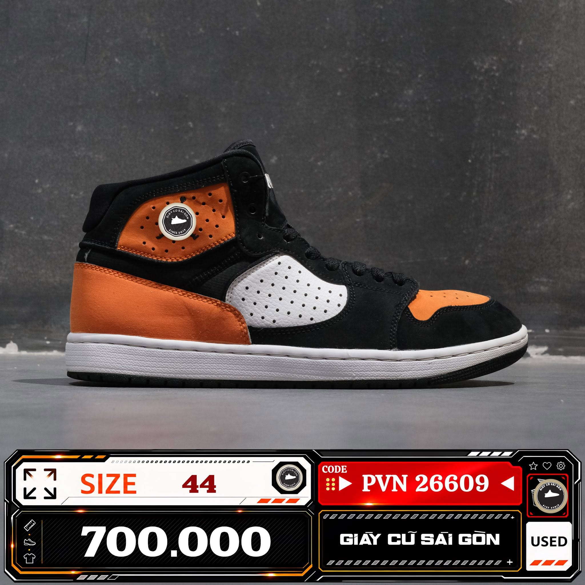 Jordan Access Shattered Backboard AR3762-008 Cũ Size 44 | Giày Cũ Sài Gòn PVN26609