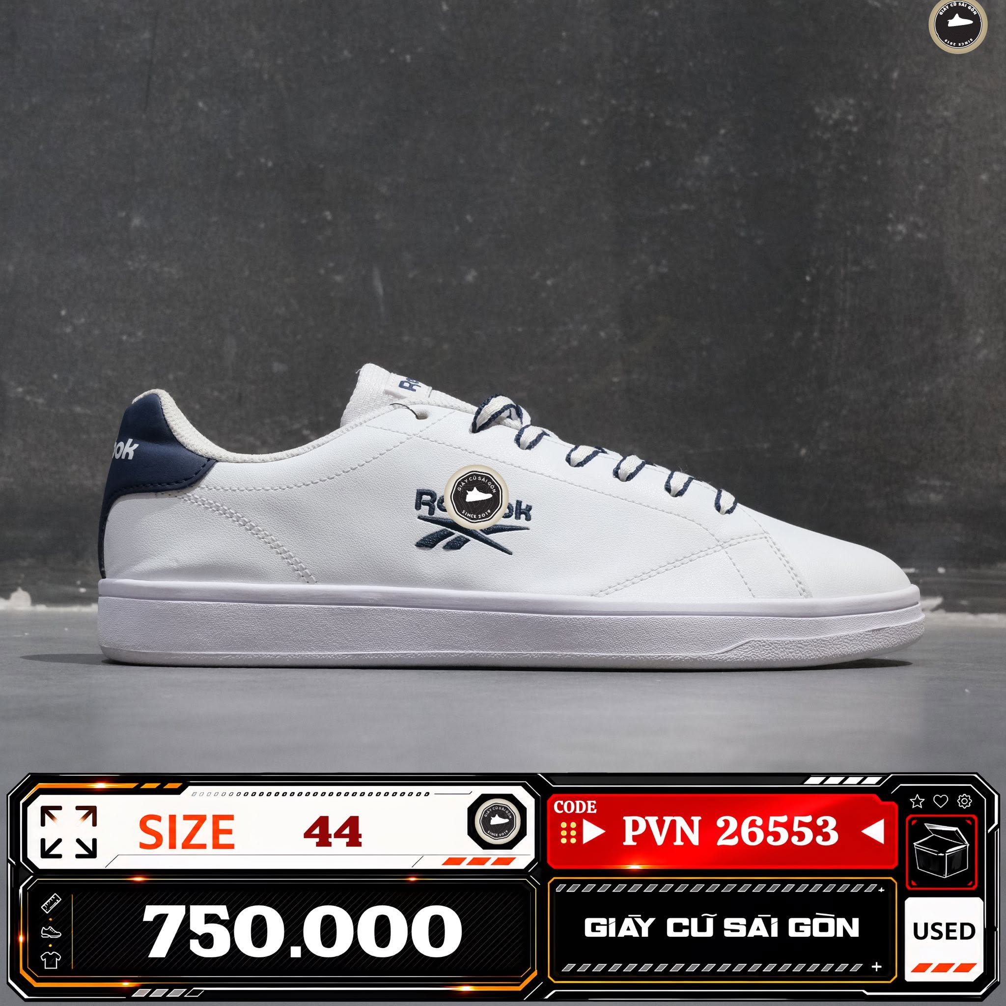 Reebok Royal Complete Sport 100033763 100033-763 Cũ Size 44 | Giày Cũ Sài Gòn PVN26553