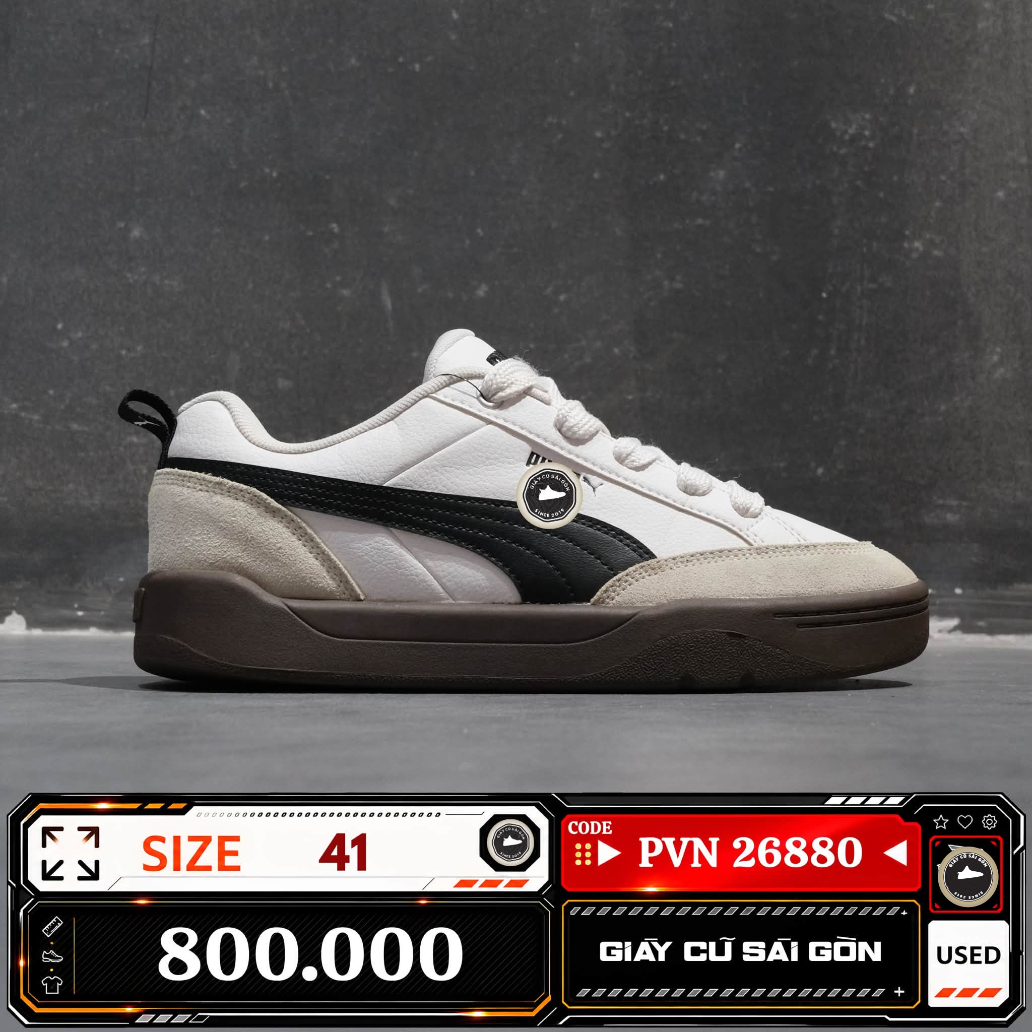 Puma Park Lifestyle Og 397262-01 Cũ Size 41 | Giày Cũ Sài Gòn PVN26880