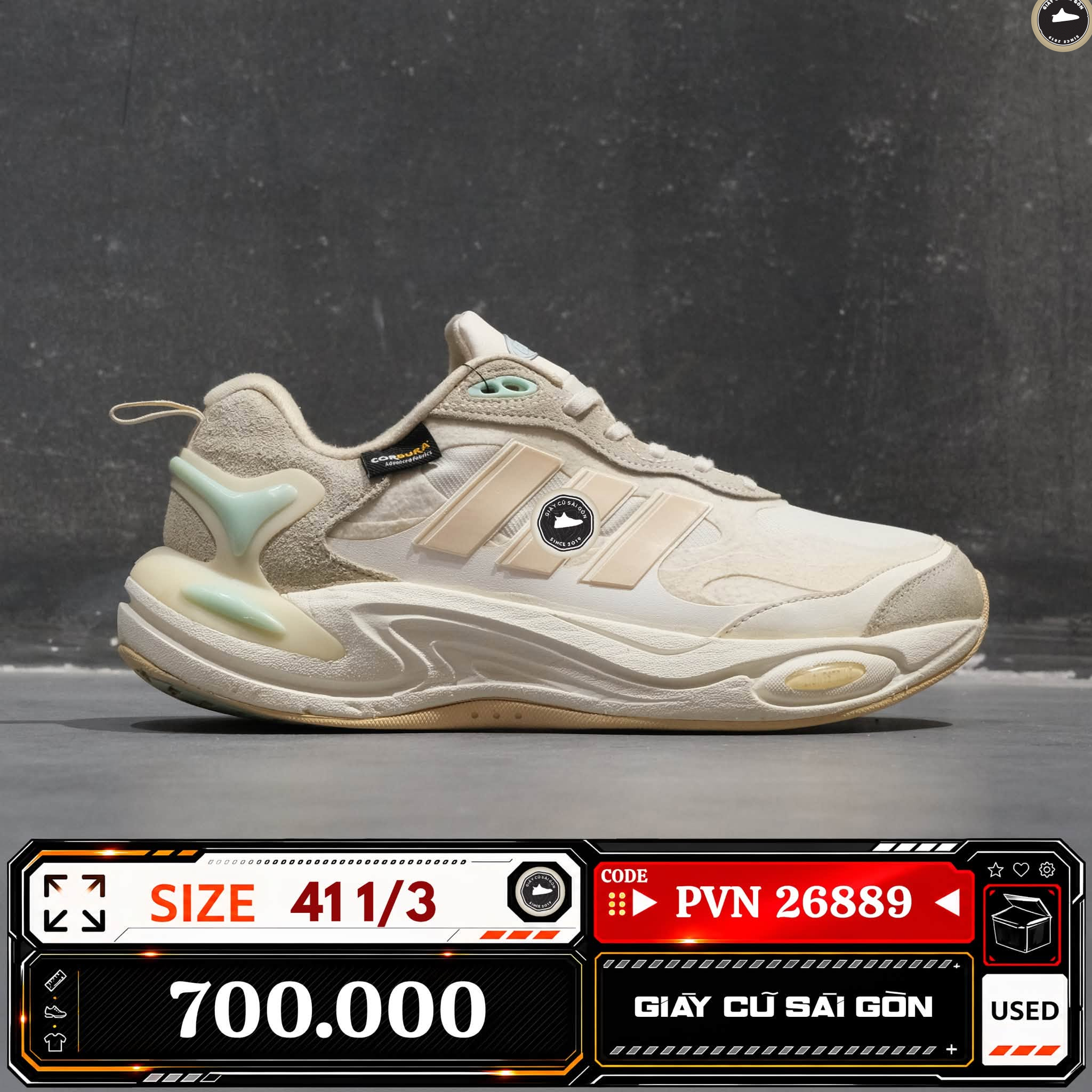 Adidas Originals Ozmillen Climawarm Cordura Wonder White 1/3 IH0474 Cũ Size 41 | Giày Cũ Sài Gòn PVN26889