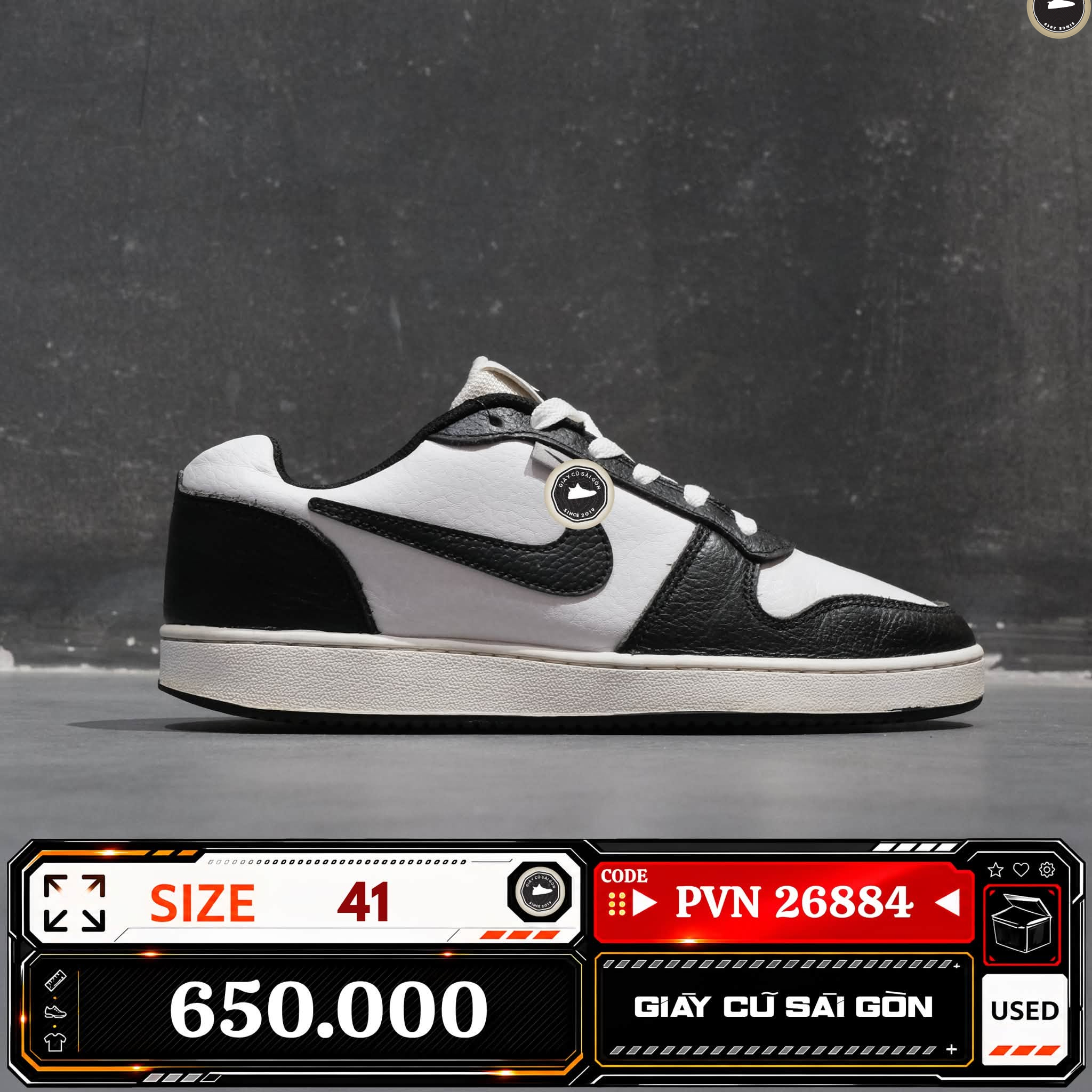 Nike Court Borough Low 2 AQ1774-102 Cũ Size 41 | Giày Cũ Sài Gòn PVN26884