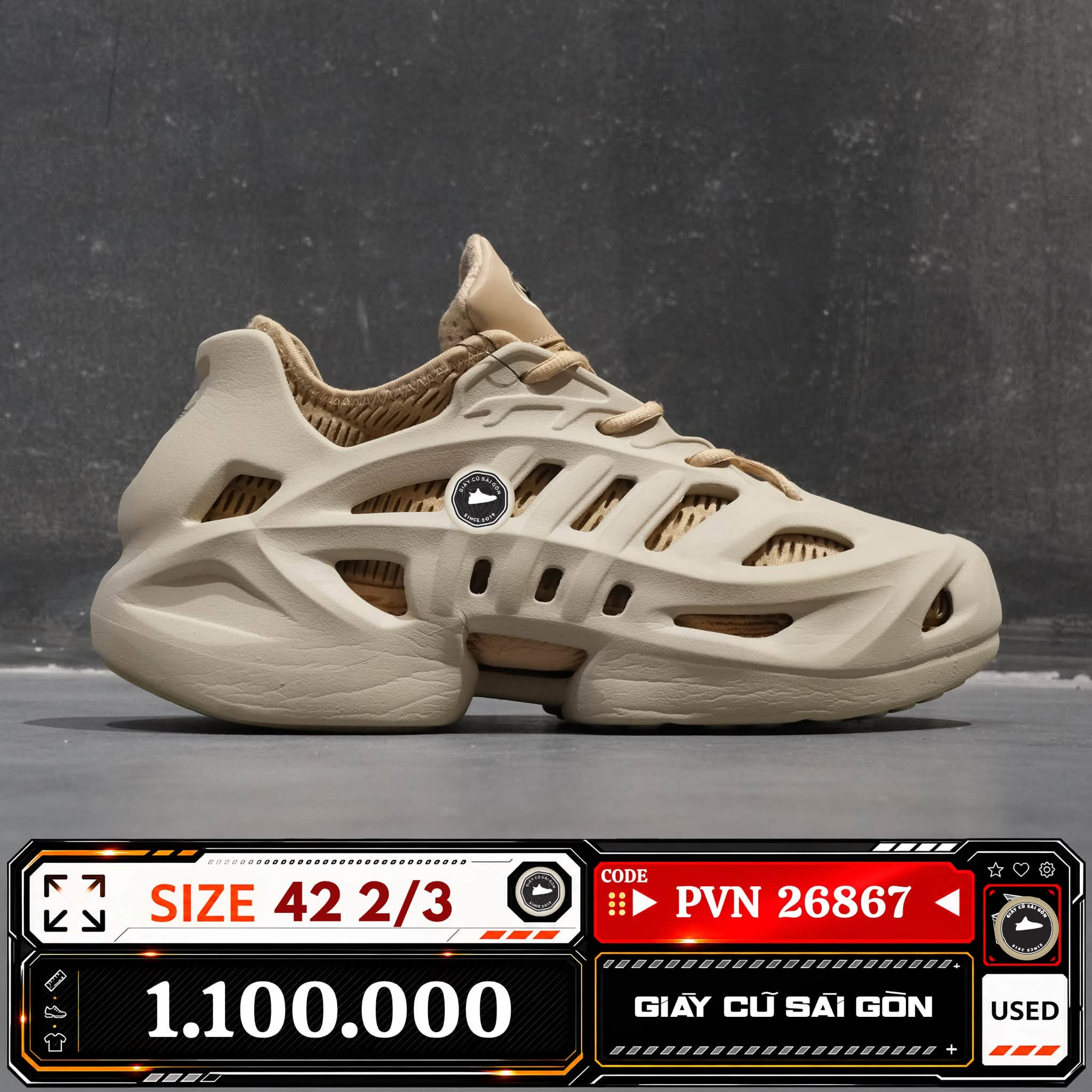Adidas Adifom Climacool Wonder Beige 2/3 IF2904 Cũ Size 42 | Giày Cũ Sài Gòn PVN26867