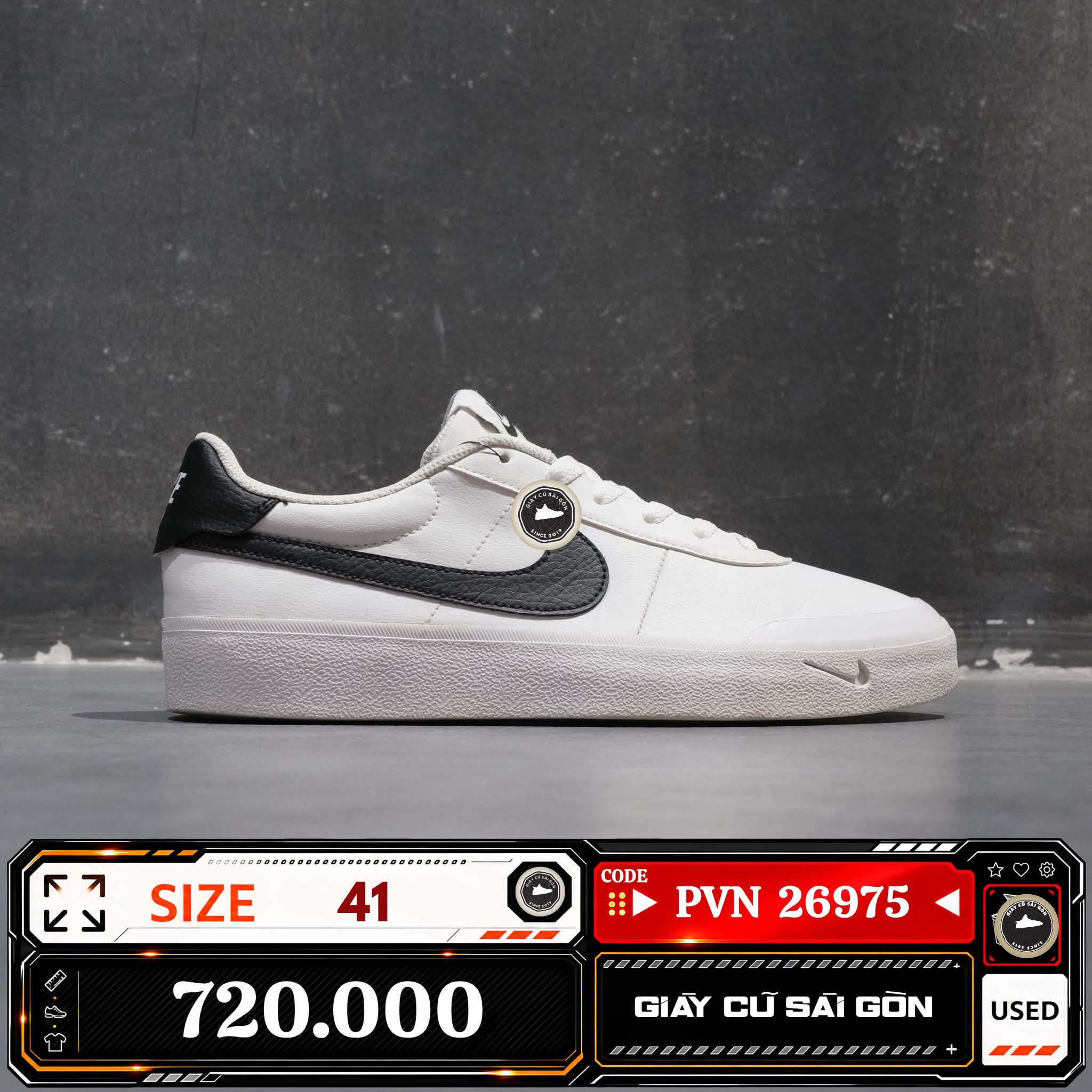 Nike Court Legacy Next Nature FQ8146-104 Cũ Size 41 | Giày Cũ Sài Gòn PVN26975