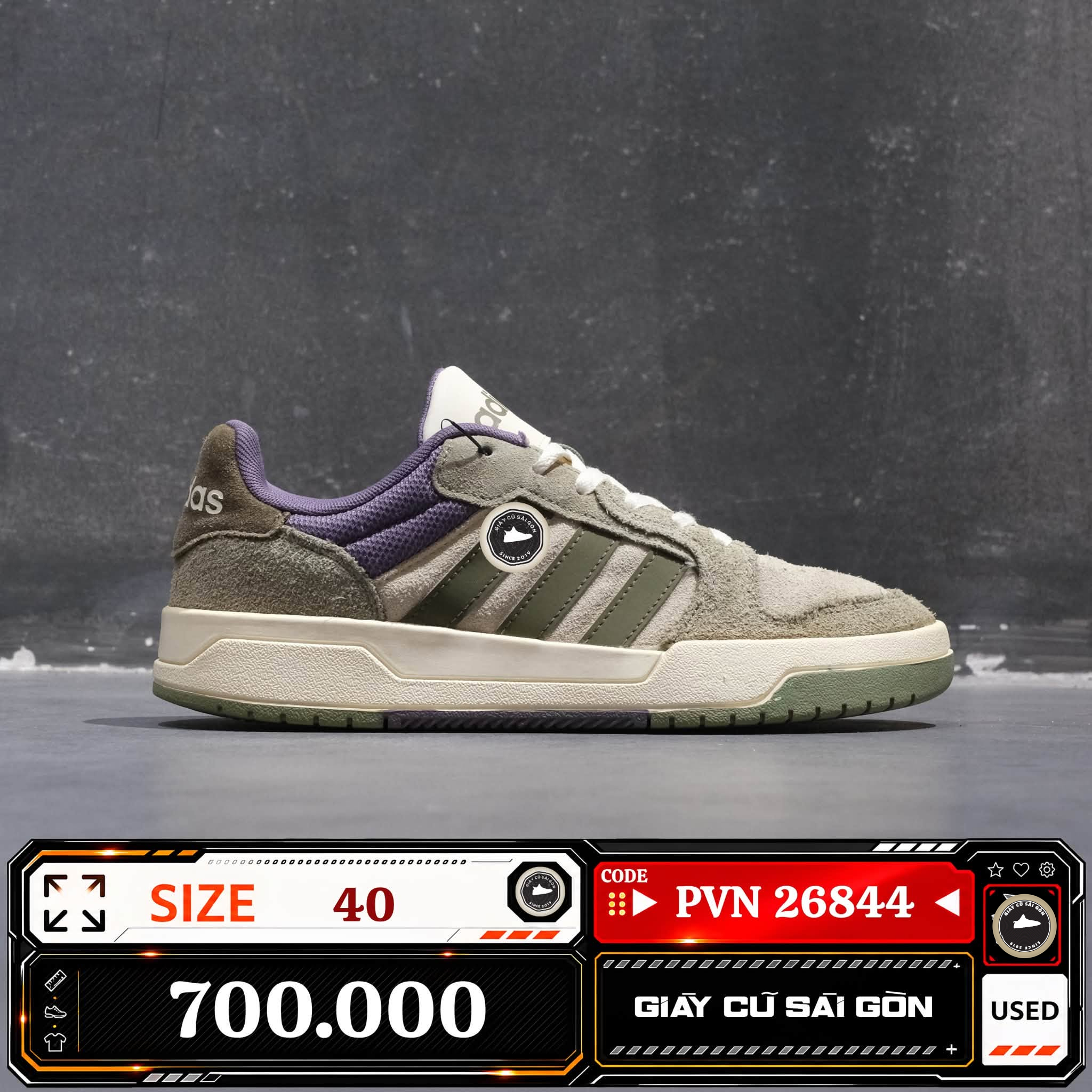 Adidas Entrap JR8322 Cũ Size 40 | Giày Cũ Sài Gòn