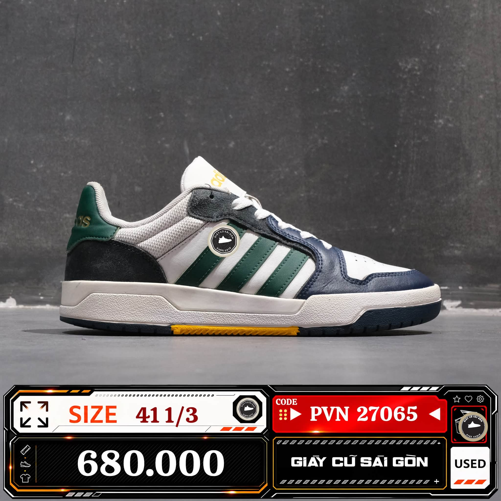Adidas Entrap FZ1119 Cũ Size 41 1/3 | Giày Cũ Sài Gòn