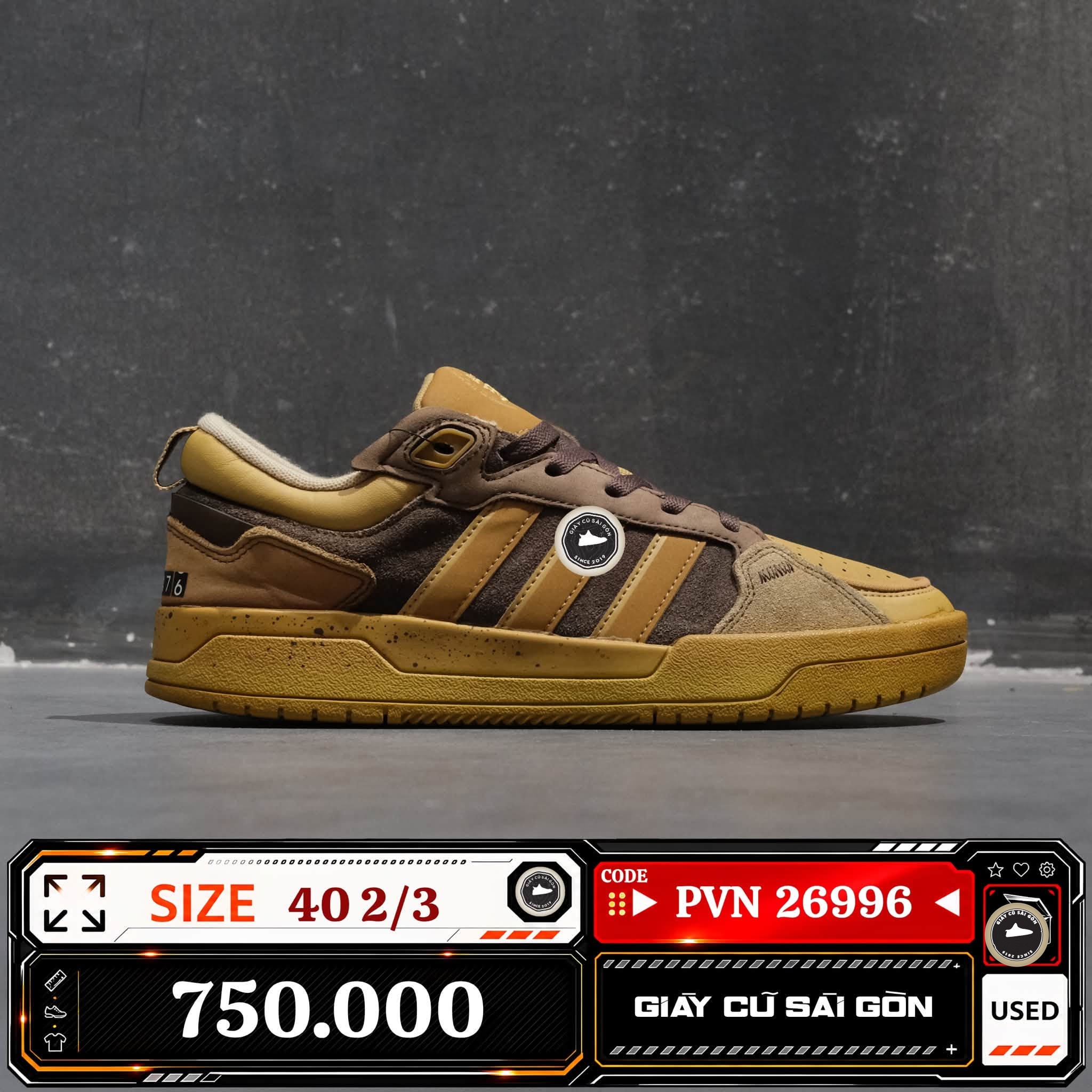 Adidas Centennial 85 Low Route 318 HP9944 Cũ Size 40 2/3 | Giày Cũ Sài Gòn | PVN26996