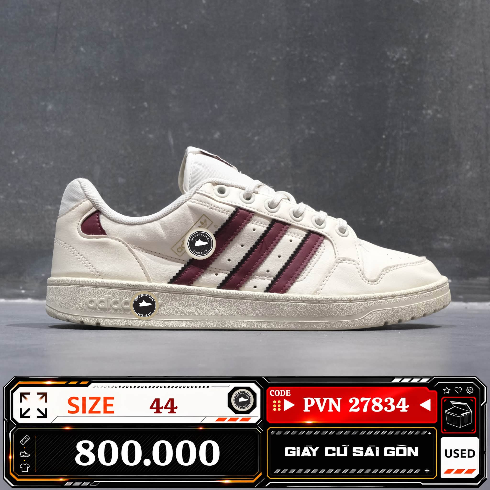 Adidas Originals Ny 90 | H04429 Cũ Size 44 | Giày Cũ Sài Gòn | PVN 27834