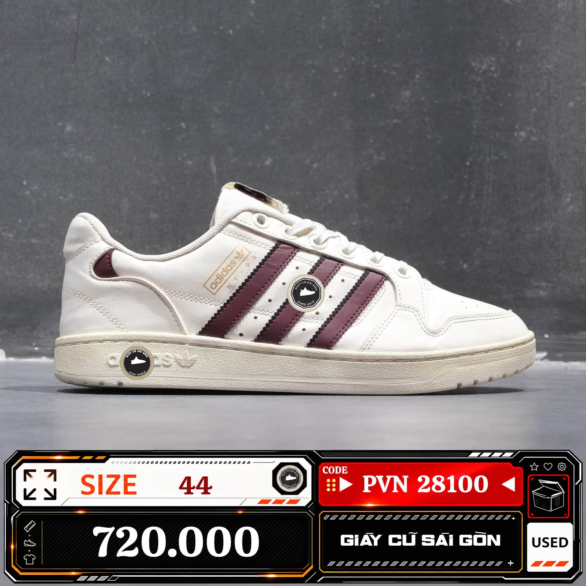 Adidas Originals Ny 90 | JP6323 Cũ Size 44 | Giày Cũ Sài Gòn | PVN 28100
