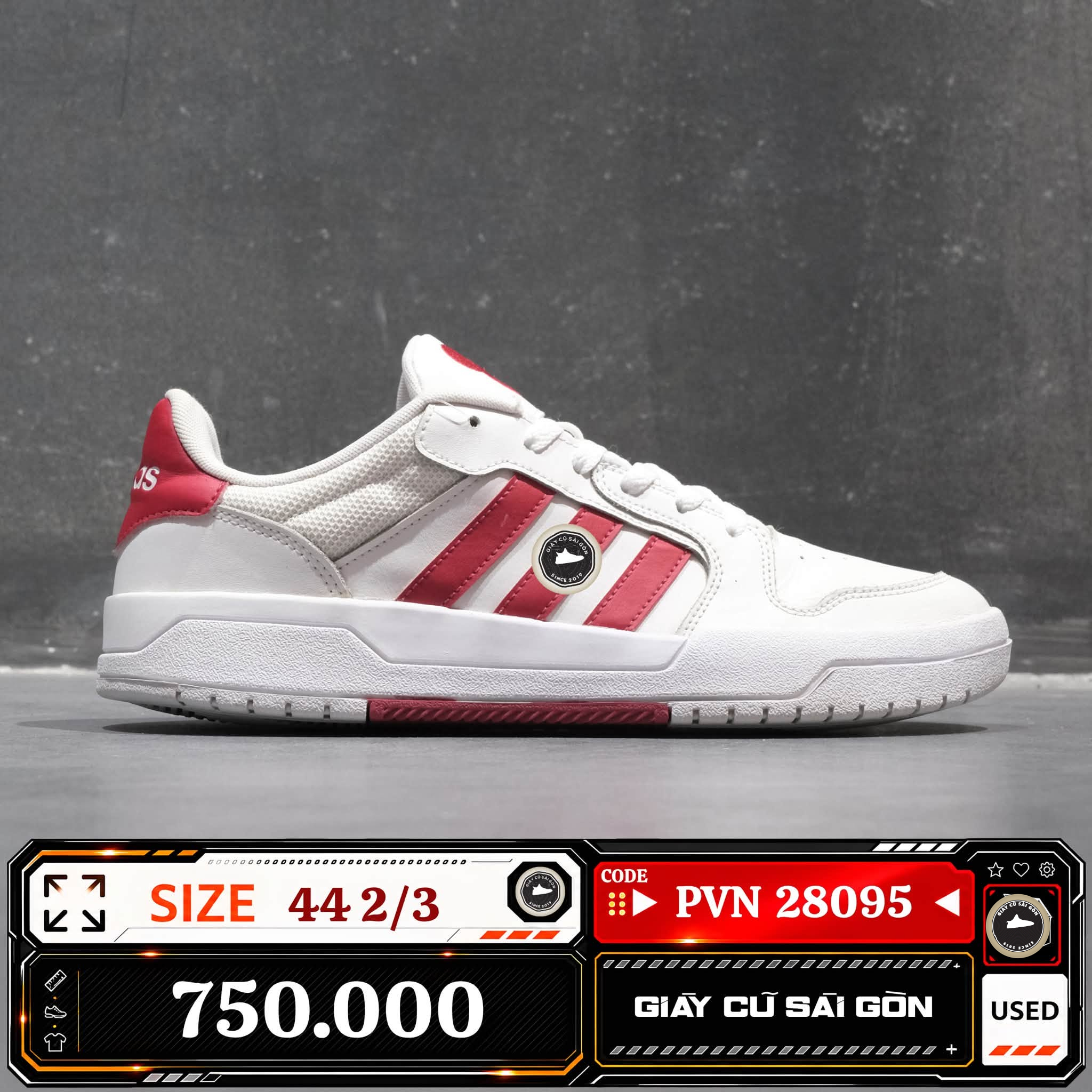 Adidas Neo Entrap Disney Mickey Mouse | FW7010 Cũ Size 44 2/3 | Giày Cũ Sài Gòn | PVN 28095