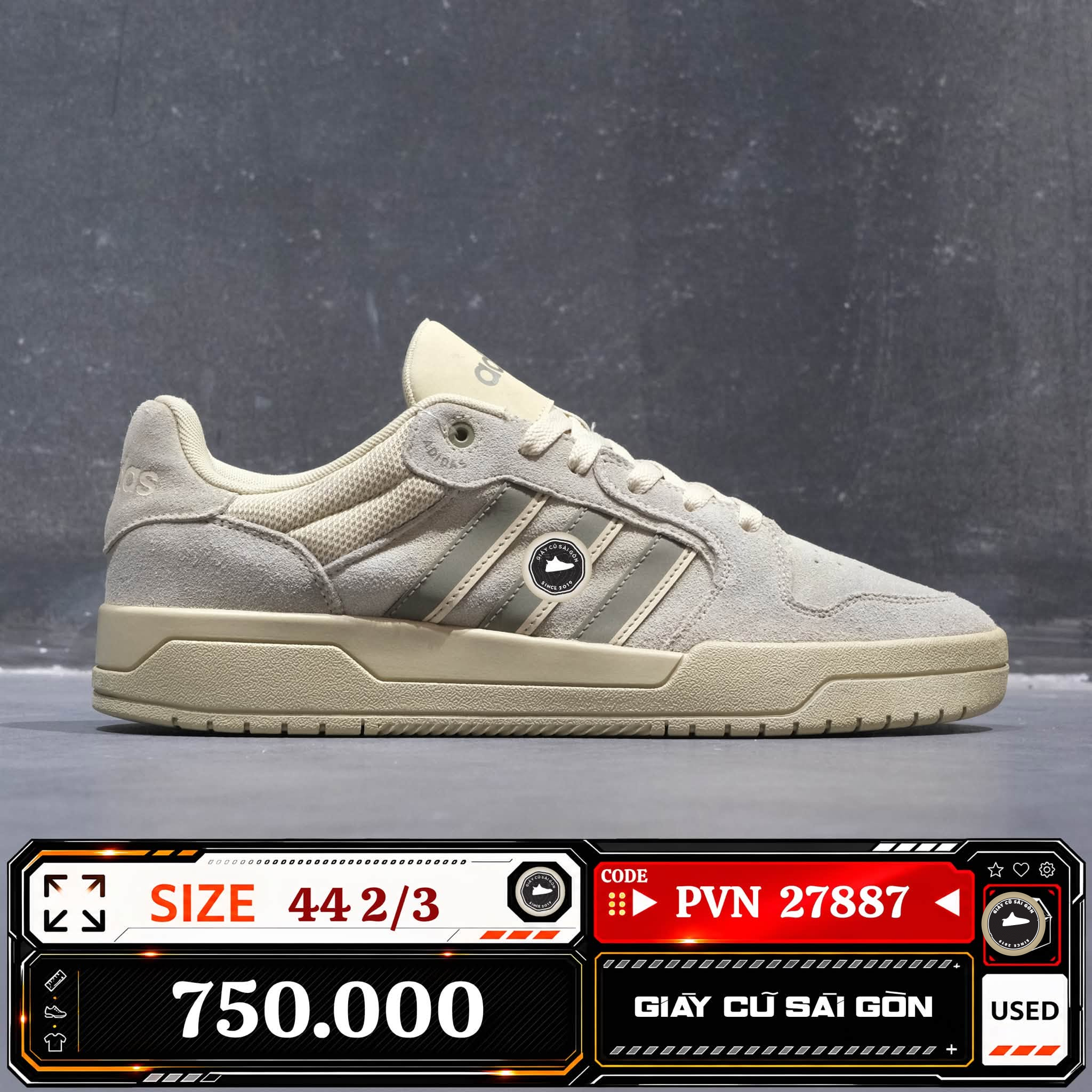 Adidas Entrap | JS3007 Cũ Size 44 2/3 | Giày Cũ Sài Gòn | PVN 27887