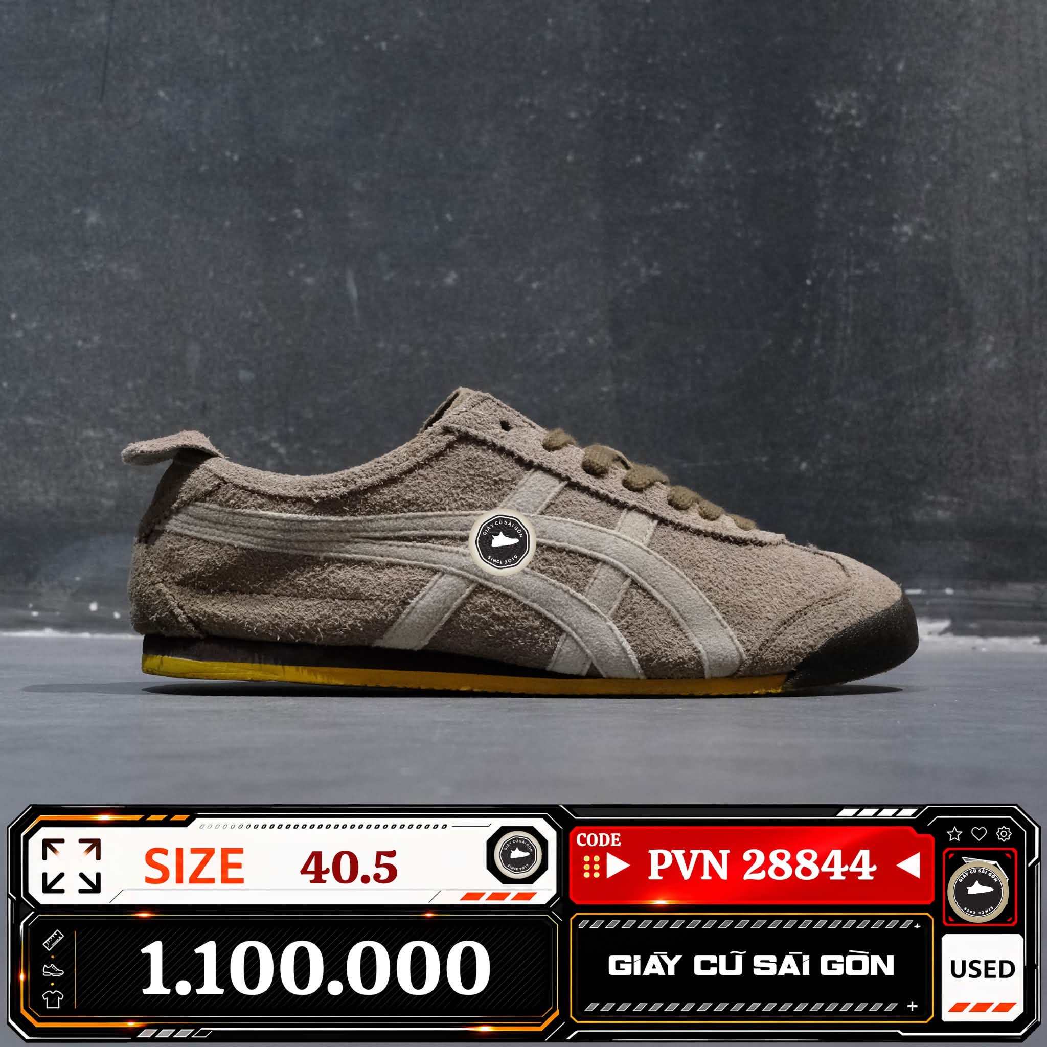 Onitsuka Tiger Mexico 66 Su D2K2L | MEXICO-66 Cũ Size 40.5 | Giày Cũ Sài Gòn | PVN 28844