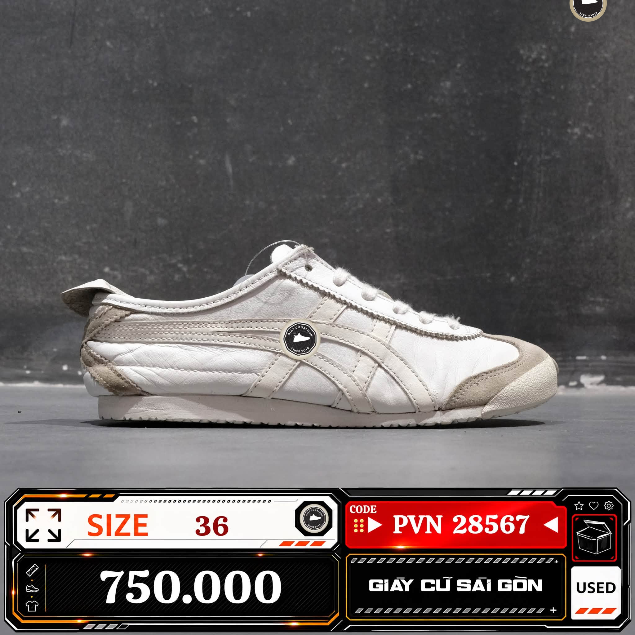 Onitsuka Tiger Mexico 66 White Beige DL408 0101