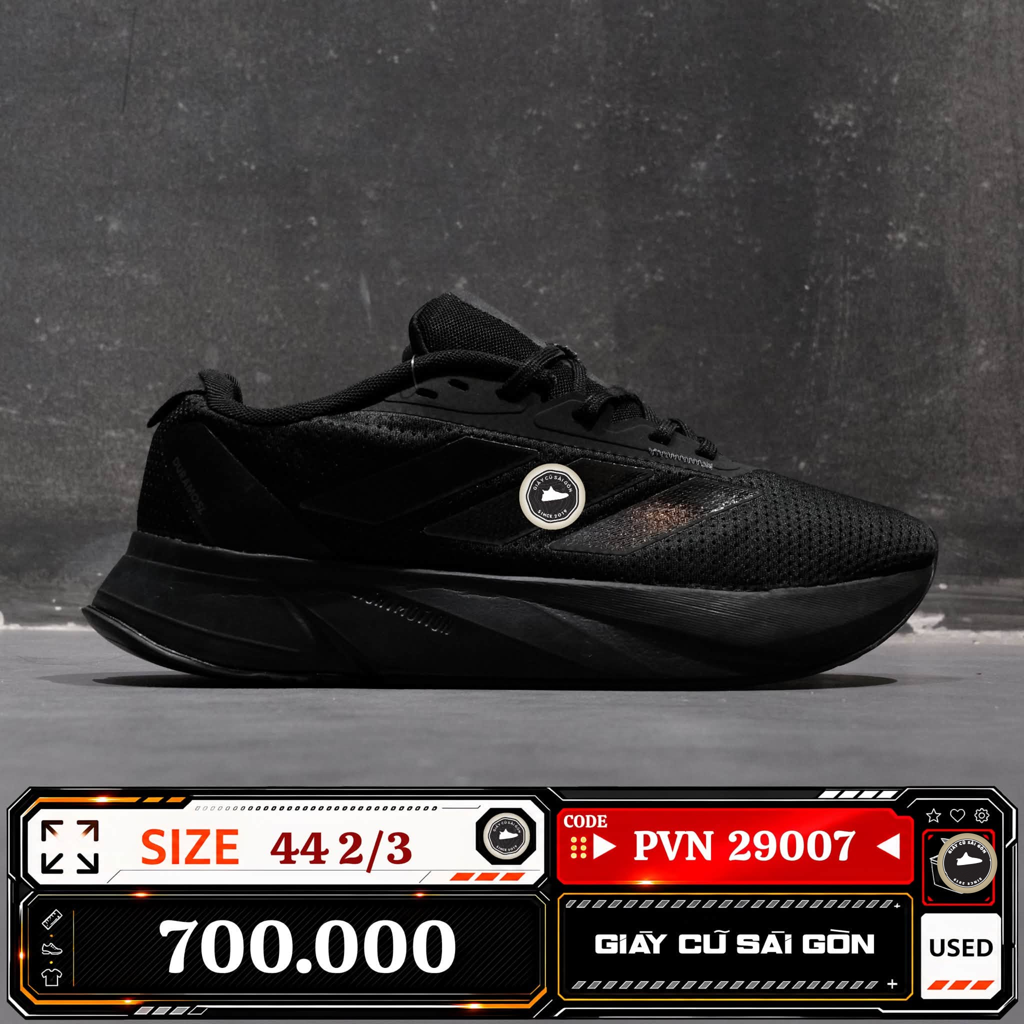 Adidas Duramo Sl Wide | IF7254 Cũ Size 44 2/3 | Giày Cũ Sài Gòn | PVN 29007