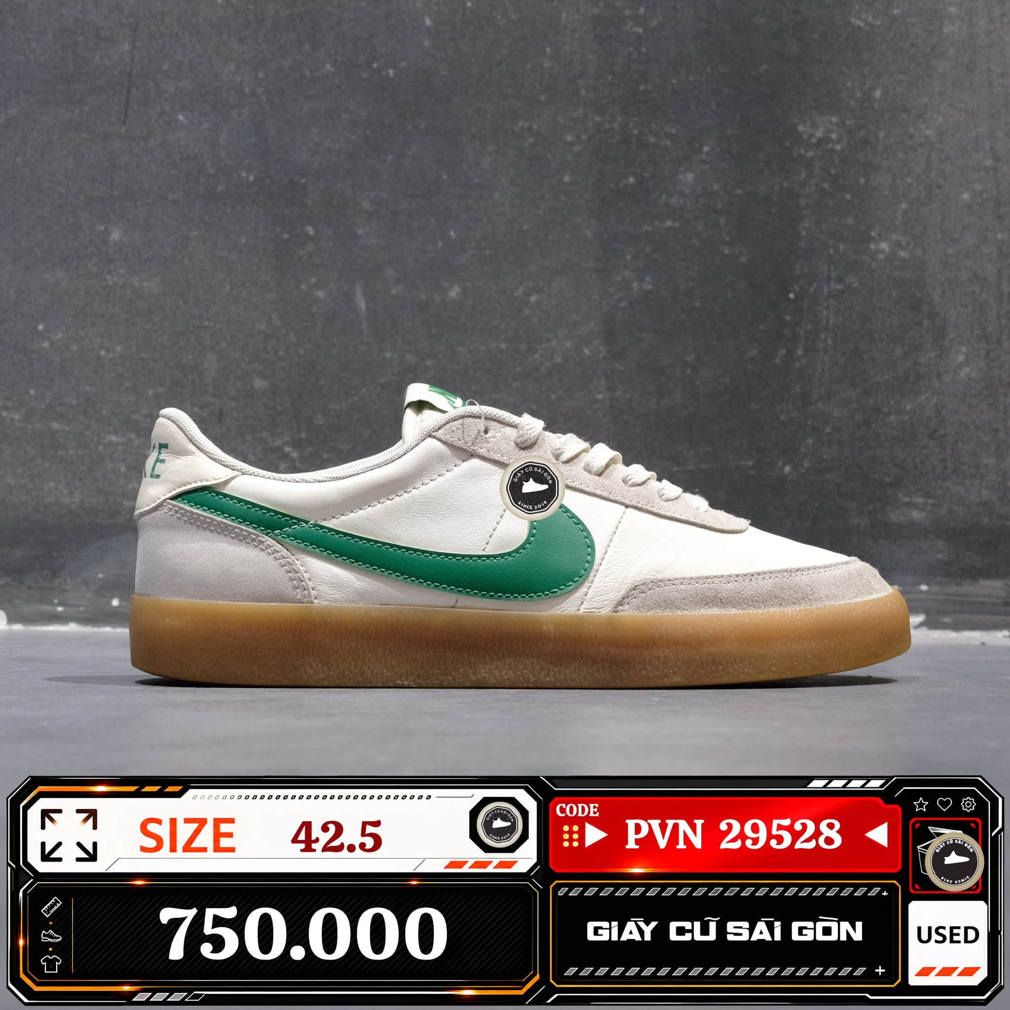 Nike Killshot 2 Leather | 432997-111 Cũ Size 42.5 | Giày Cũ Sài Gòn | PVN 29528