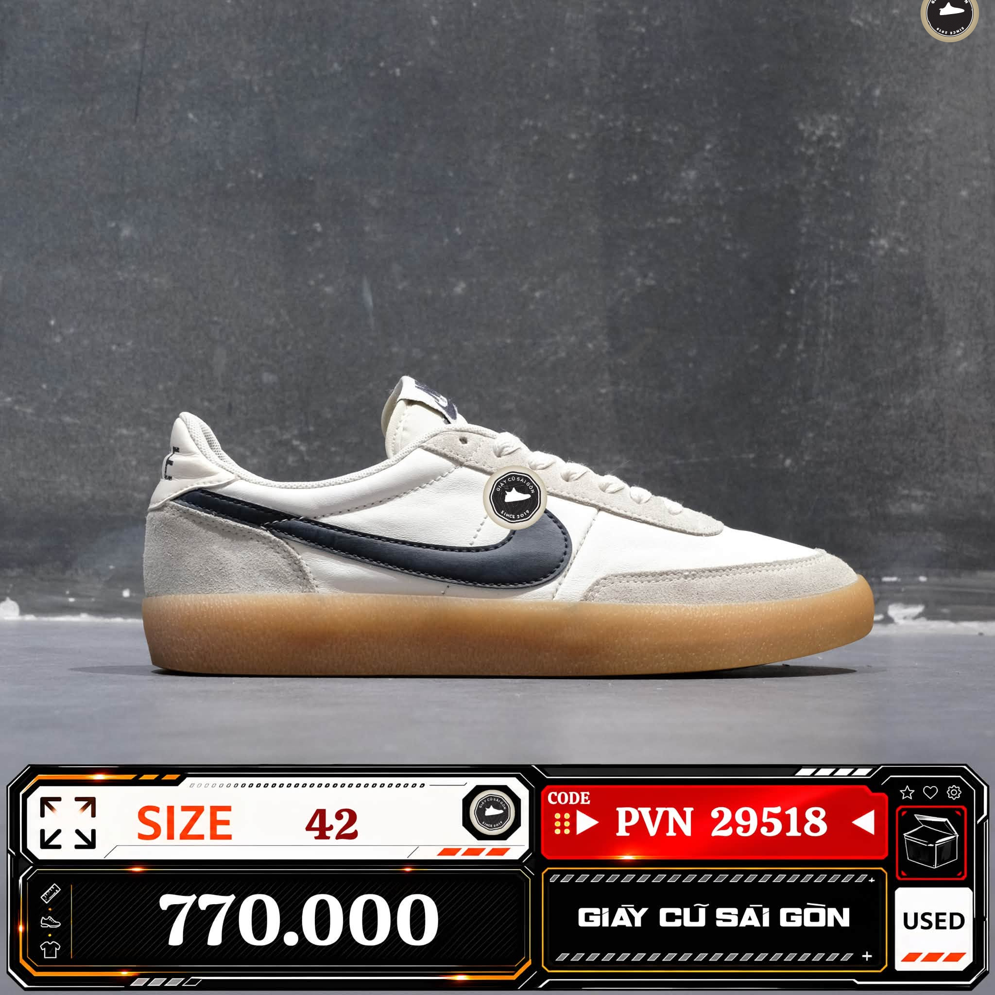Nike Killshot 2 Leather | 432997-121 Cũ Size 40 | Giày Cũ Sài Gòn | PVN 29518