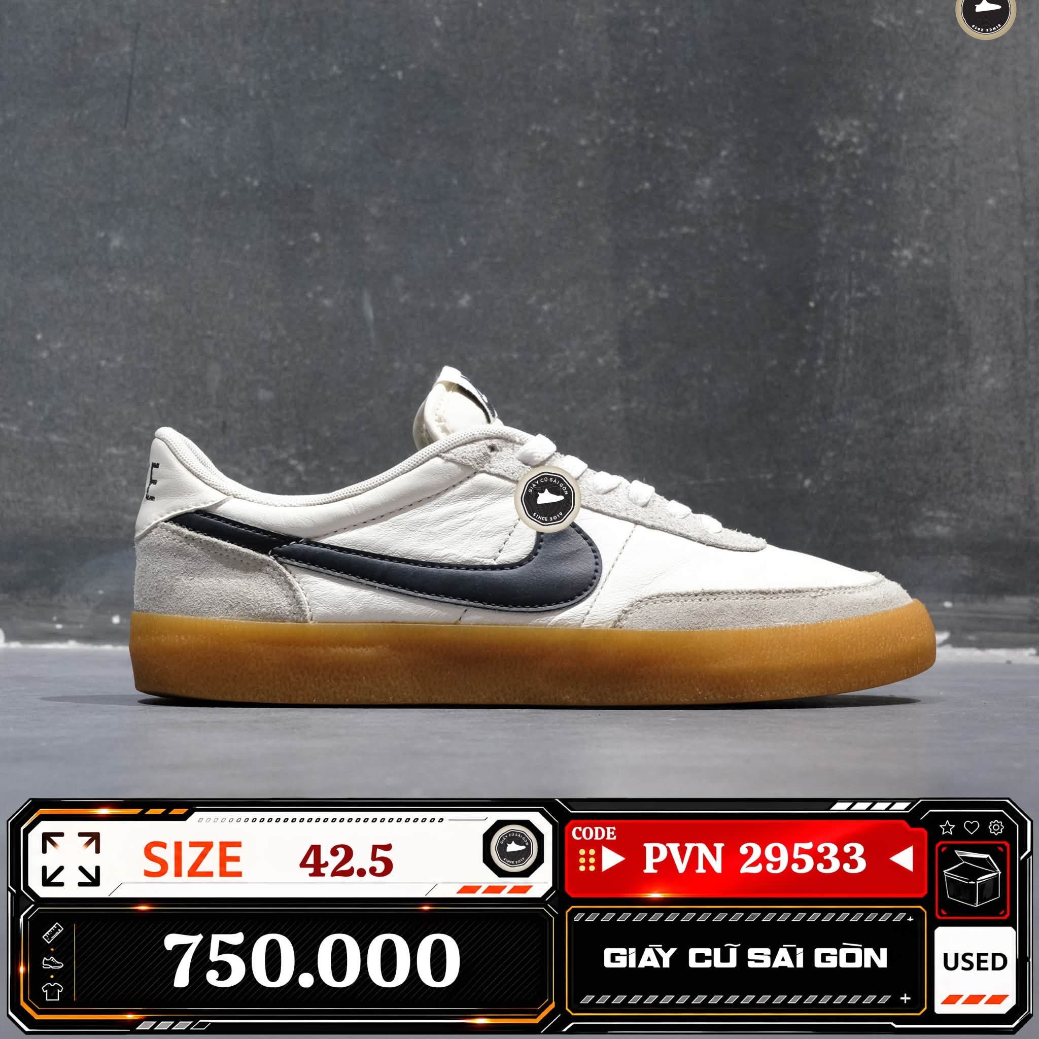 Nike Killshot 2 Leather | 432997-121 Cũ Size 42.5 | Giày Cũ Sài Gòn | PVN 29533